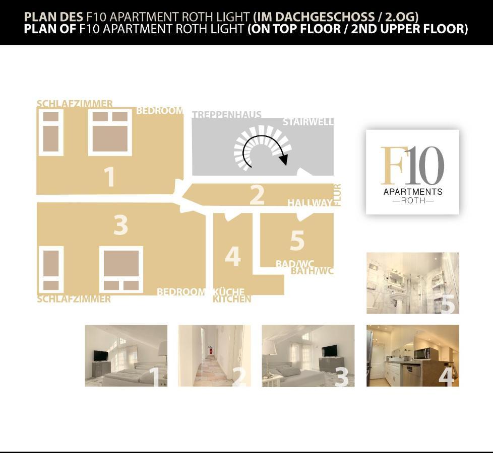 F10 Apartments Roth Pfaffenhofen an der Roth Kültér fotó