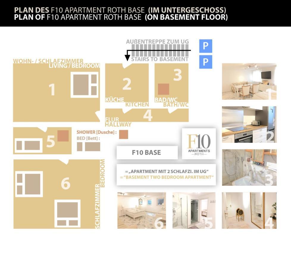 F10 Apartments Roth Pfaffenhofen an der Roth Kültér fotó